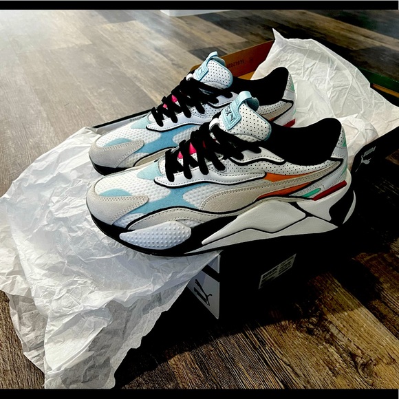 Puma RS-X3 Midway size 9 white and multicolor - Picture 1 of 6